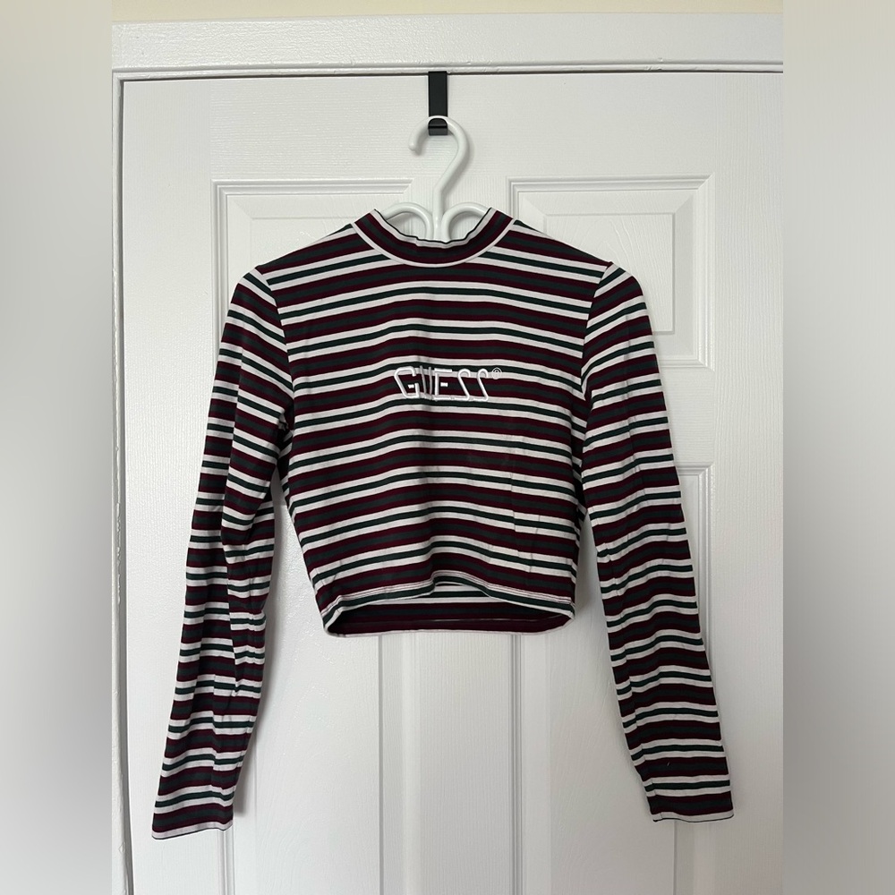 Vintage 1981 Guess Mockneck Crop Top
